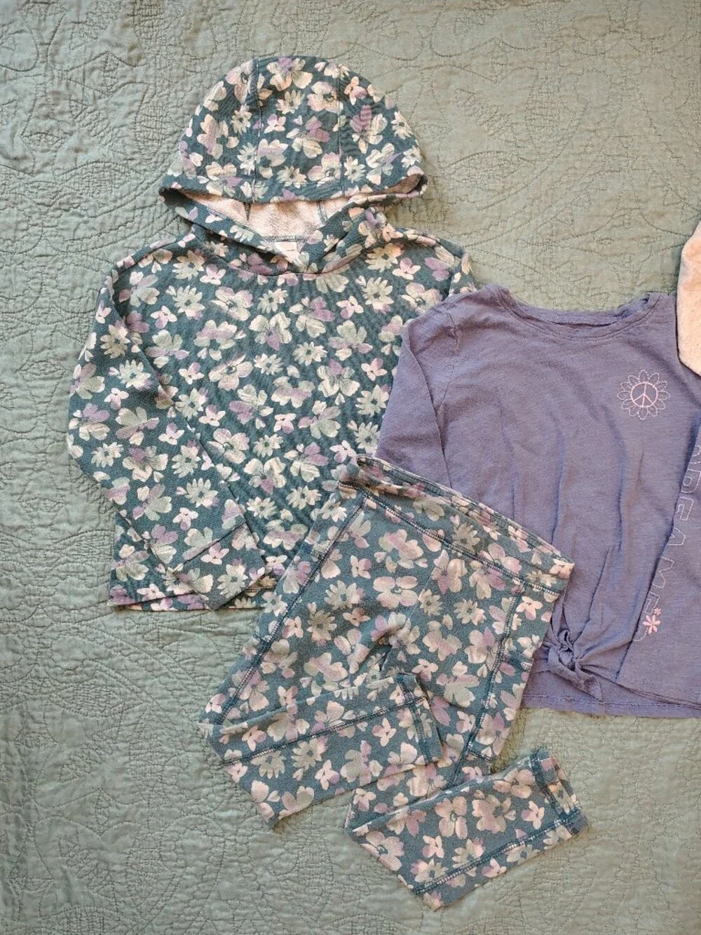 Carter Long Sleeve Sweater, Shirts, & Pants Bundle Size 6